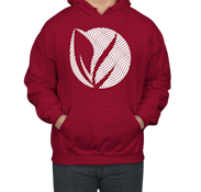 PULLOVER HOODIE RED (M)