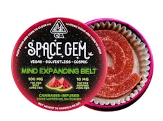 SOUR WATERMELON MIND-EXPANDING BELT 100MG (ICE WATER HASH INFUSED)