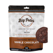 DOUBLE CHOCOLATE SATIVA 10PK 100MG